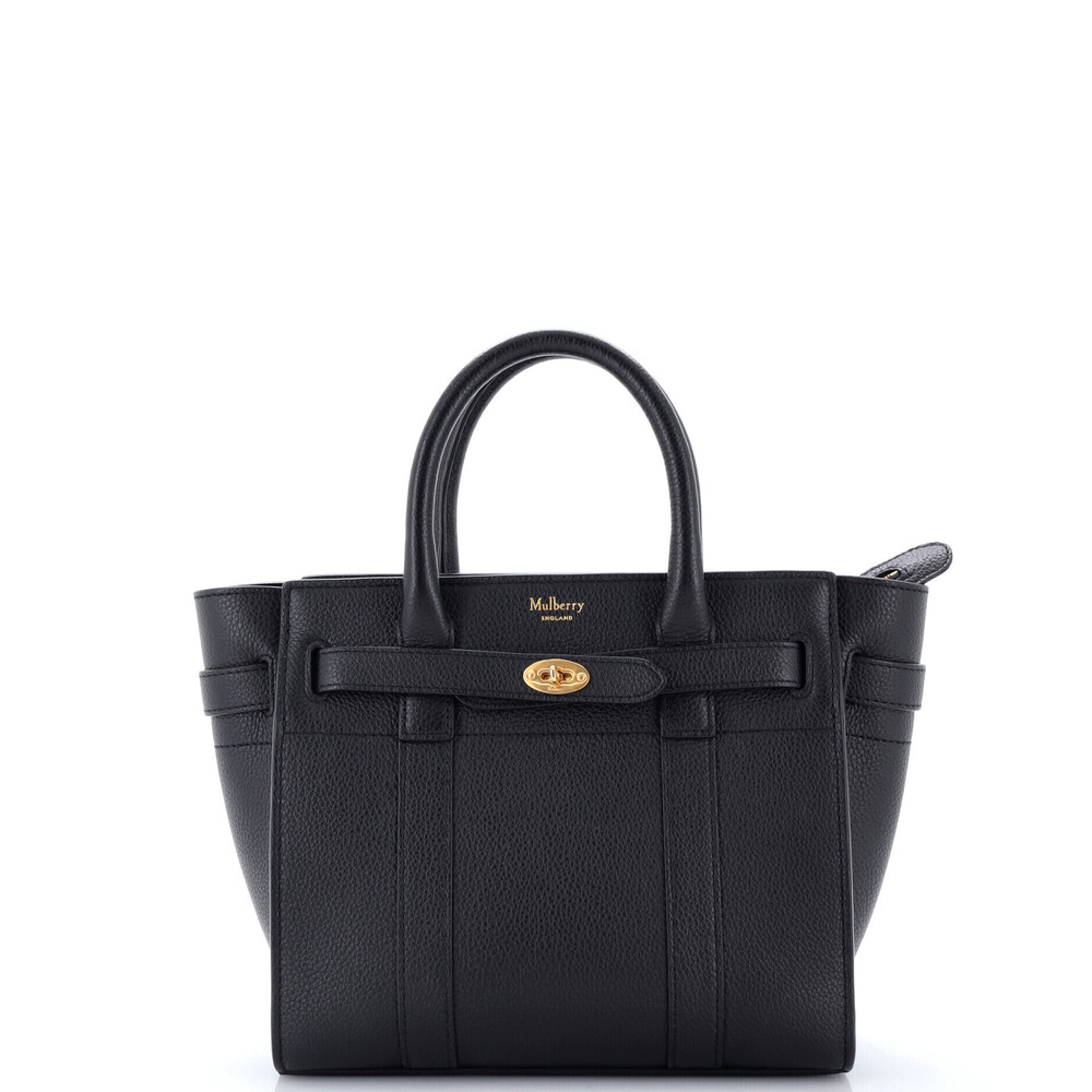 Mulberry Mini Bayswater Zipped Tote Leather